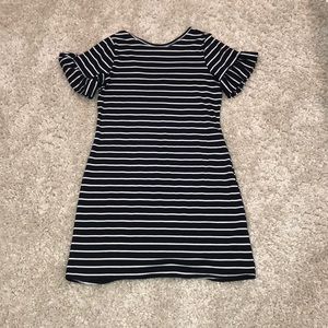 2/$15 Navy blue striped dress